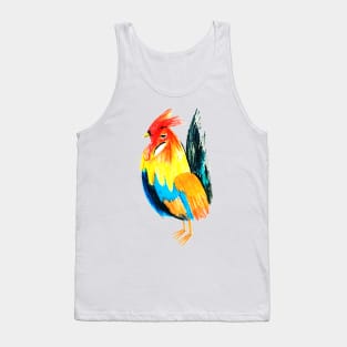 Sketch of a Rooster Tank Top